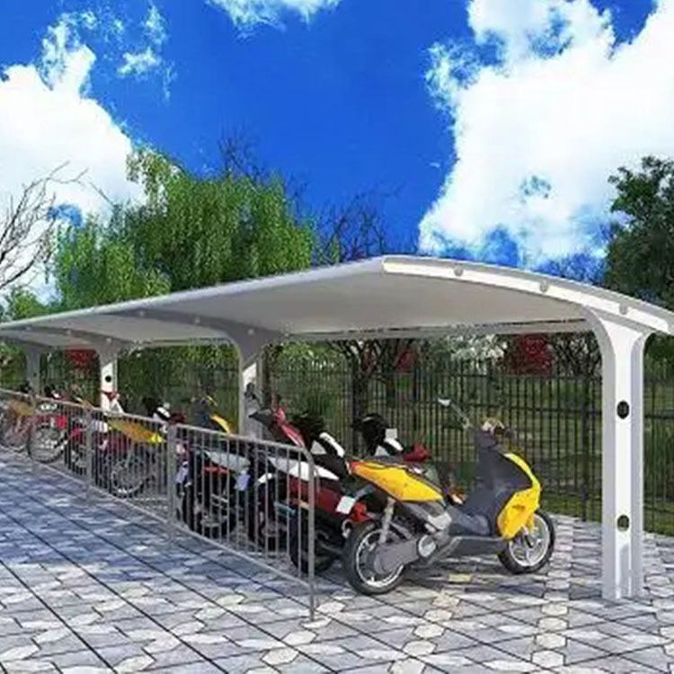 上高县膜结构电动车棚